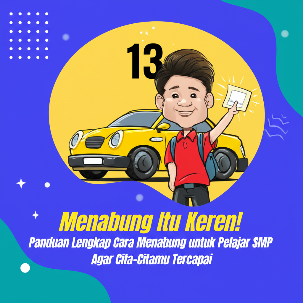 Menabung Itu Keren! Panduan Lengkap Cara Menabung untuk Pelajar SMP Agar Cita-Citamu Tercapai