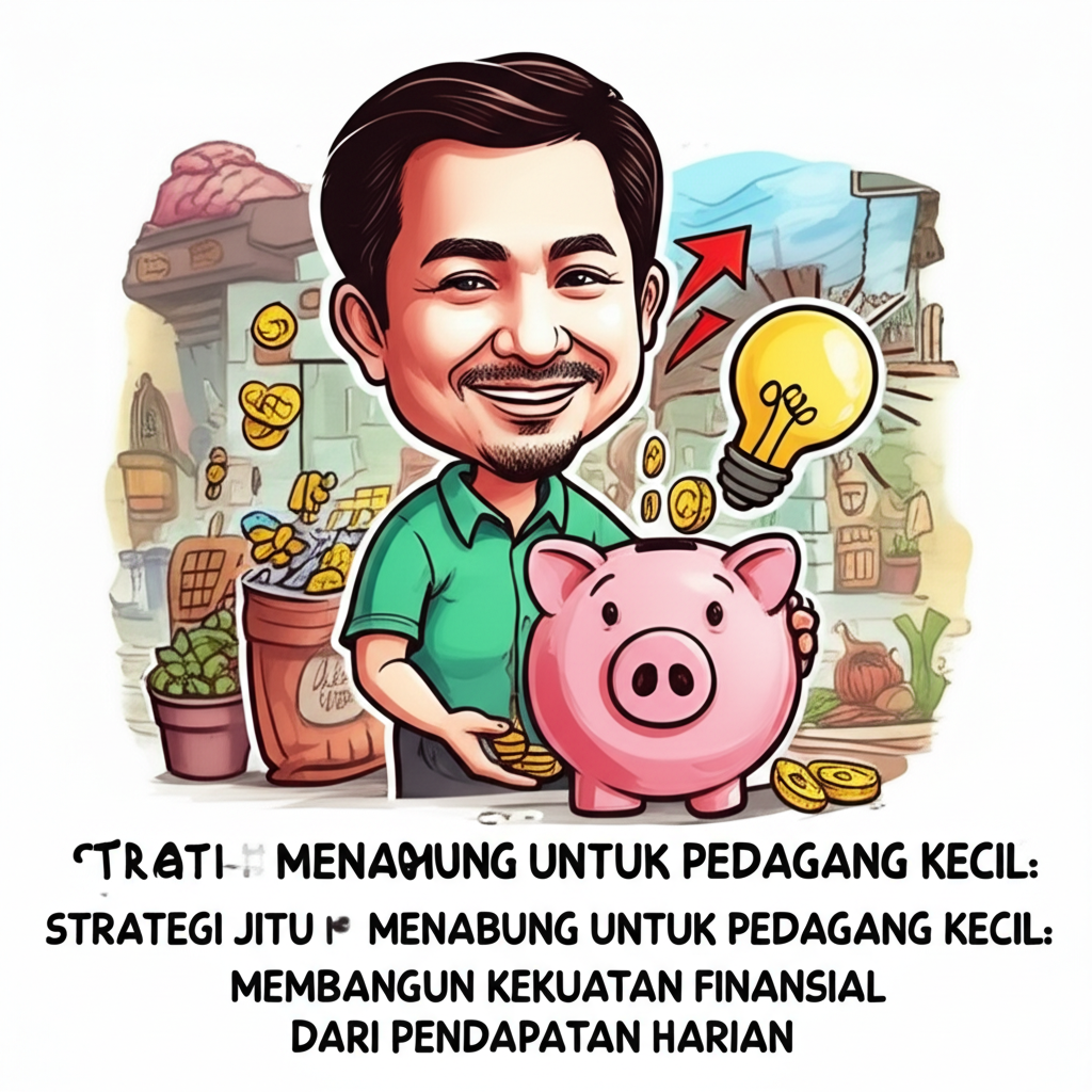 Strategi Jitu Menabung untuk Pedagang Kecil: Membangun Kekuatan Finansial dari Pendapatan Harian
